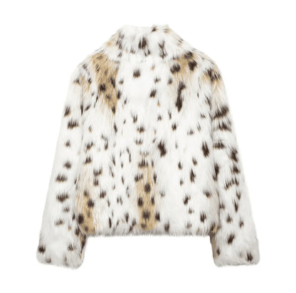 Animal print jacket